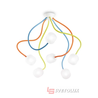 Дитяча люстра Ideal Lux Octopus pl6 174976